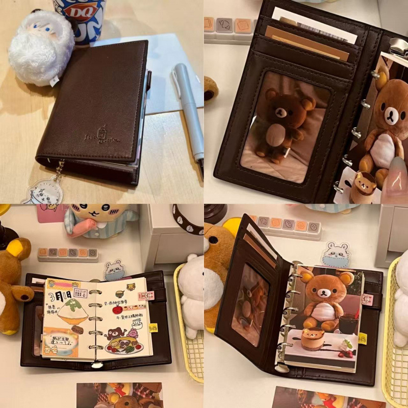 某书手账本合集布艺皮质高颜值活页m5笔记本ins设计A7日程本|undefined