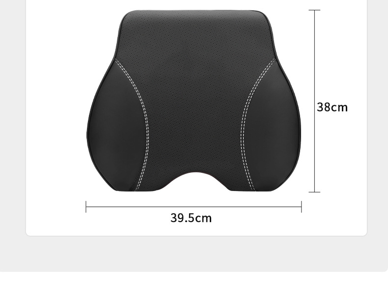 Auto Supplies Memory Foam Neck Pillow Lumbar Support Back Cushion Car Car Headrest Massage Cushion Car Side Cushion
