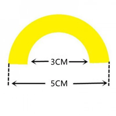 Other vehicle seats Strips Corner Guards Soft Edge Protection - 5cmc-type-100cm