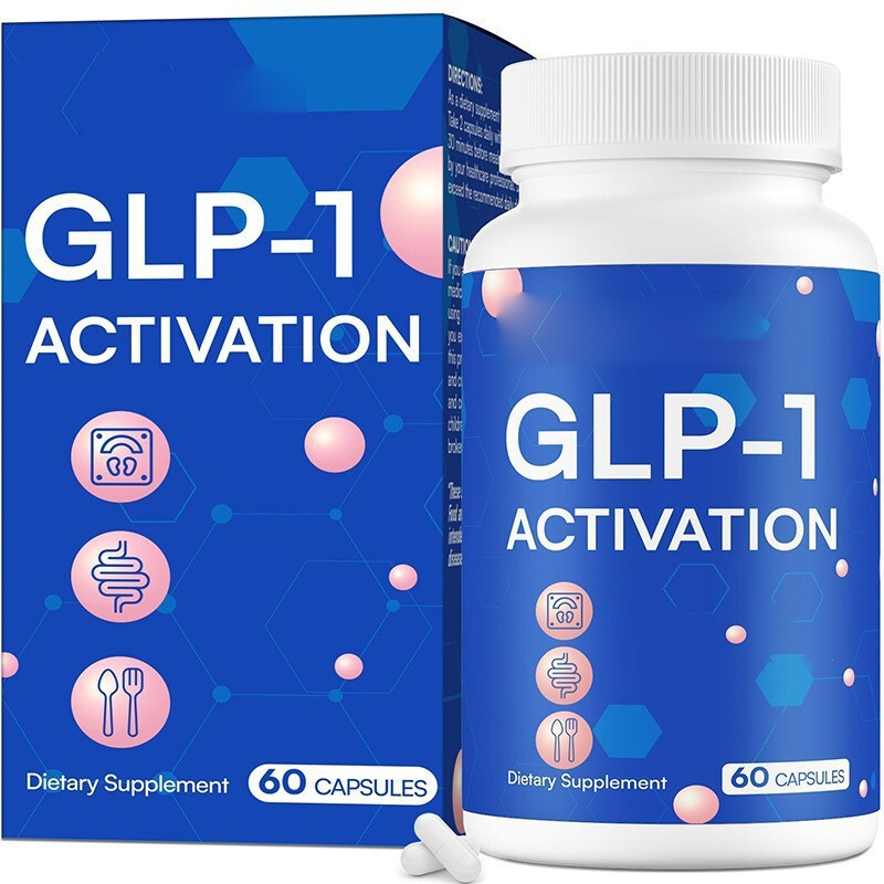 Glp-1 Activation Capsules, Weight Management Dietary Supplement, 60 Capsules, Cross-Border Supply, Supports Oem Customization