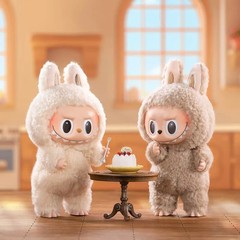 泡泡玛特labubu拉布布1.0马卡龙一代搪胶毛绒玩具挂件公仔盲盒