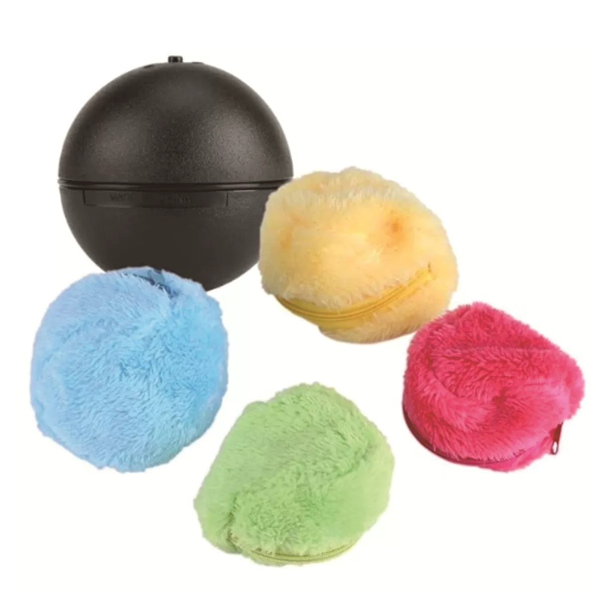 Трансграничный меховой шарик, подметальный робот, автоматический пылесос, плюшевый игрушечный шарик для удаления пыли для домашних животных, катящийся шарик