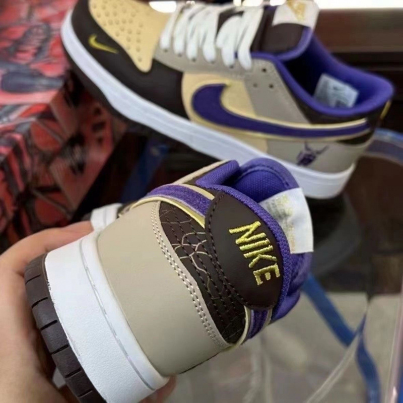 ฿Hot Style Pure Original Brown Sneakers Low-Top Shoelaces Trendy Men's and Women's Casual Sports Belts