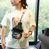 Cartoon fashionable phone bag for early age, one-shoulder bag, chest bag, shoulder bag, Korean style