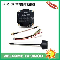 3.3G-6W VTX передатчик передачи изображения летательный аппарат 16-канальный модуль аналоговой передачи изображения