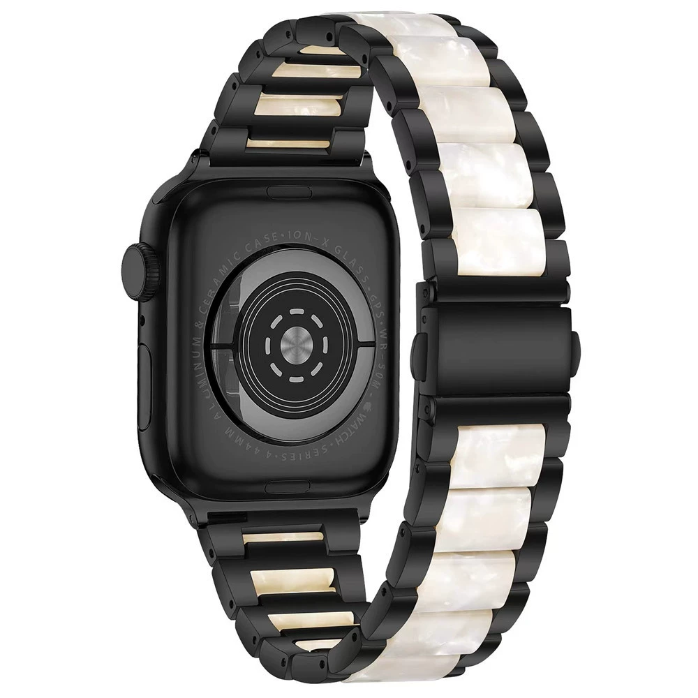 Подходит для Apple Watch9 металла Sanzhu бусины кость лучшая лента IWATCH87654321SE тибетский браслет