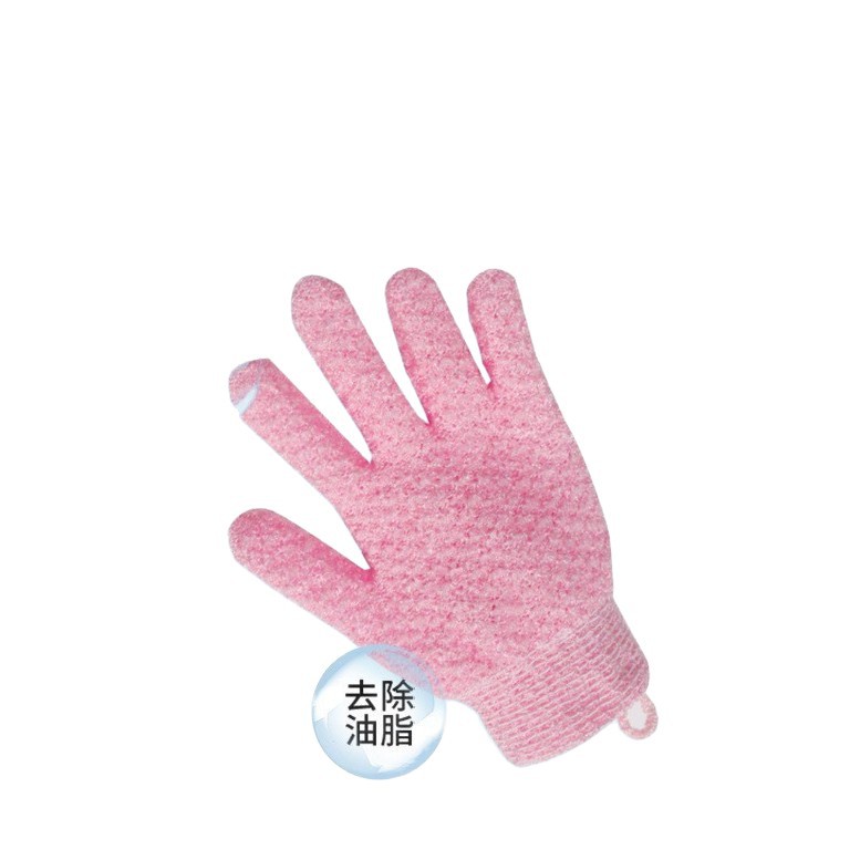Guantes de Baño de Cinco Dedos de Nailon, Exfoliantes, para Baño