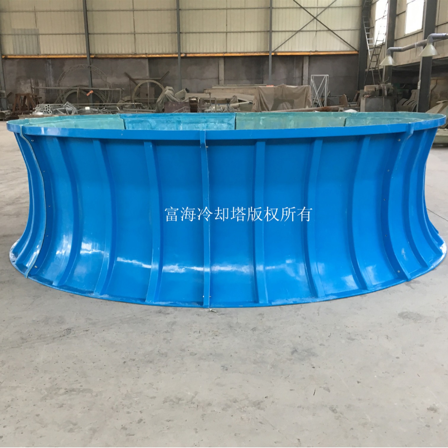 供应玻璃钢冷却塔风筒 冷却塔导风筒 冷却塔弯头 圆形玻璃钢风筒