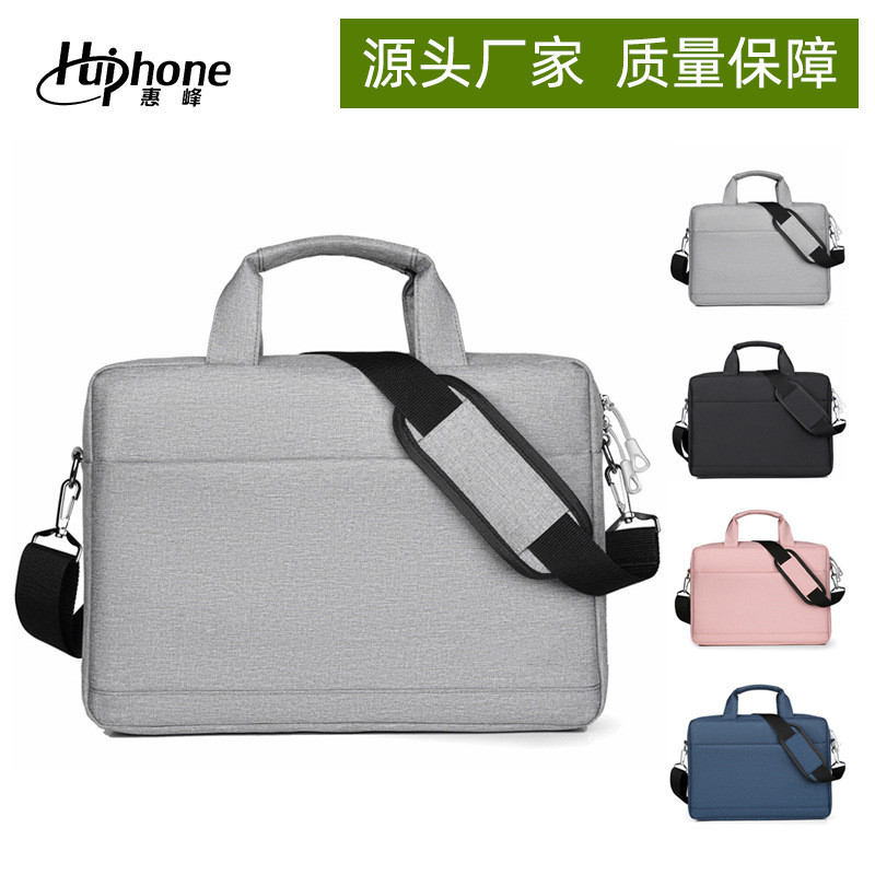 Wholesale Thick Laptop Bag 15 Inch 16inch 17inch Large Capacity Shoulder Bag for Laptop with Custom Logo