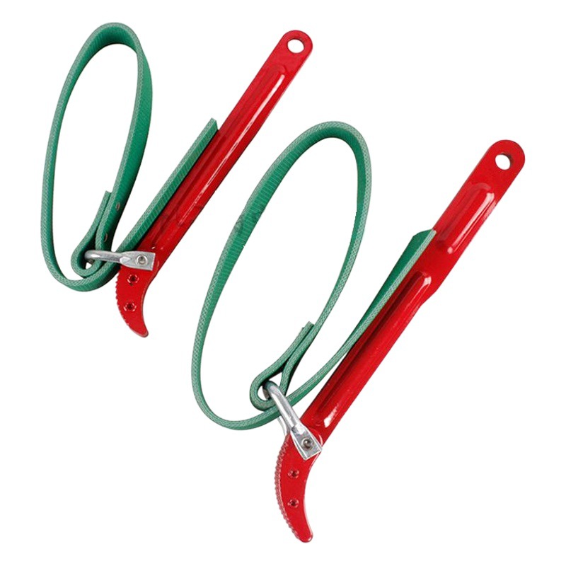 Llave para filtro de aceite tipo cinturón, llave ajustable para filtro, llave para filtro, llave de cinturón, multifuncional y duradera.