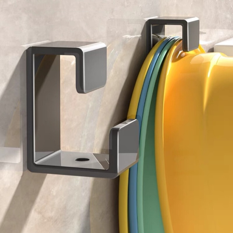 Basin Storage Rack, Punch-Free Bathroom Bath Tub Storage Rack, Bathroom Multi-Functional Wall-Mounted Basin Hook