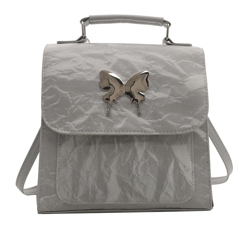 Nueva primavera y verano mochila de moda damas mariposa bolso de mano multifuncional mochila de estudiantes de niñas mochila de hombro