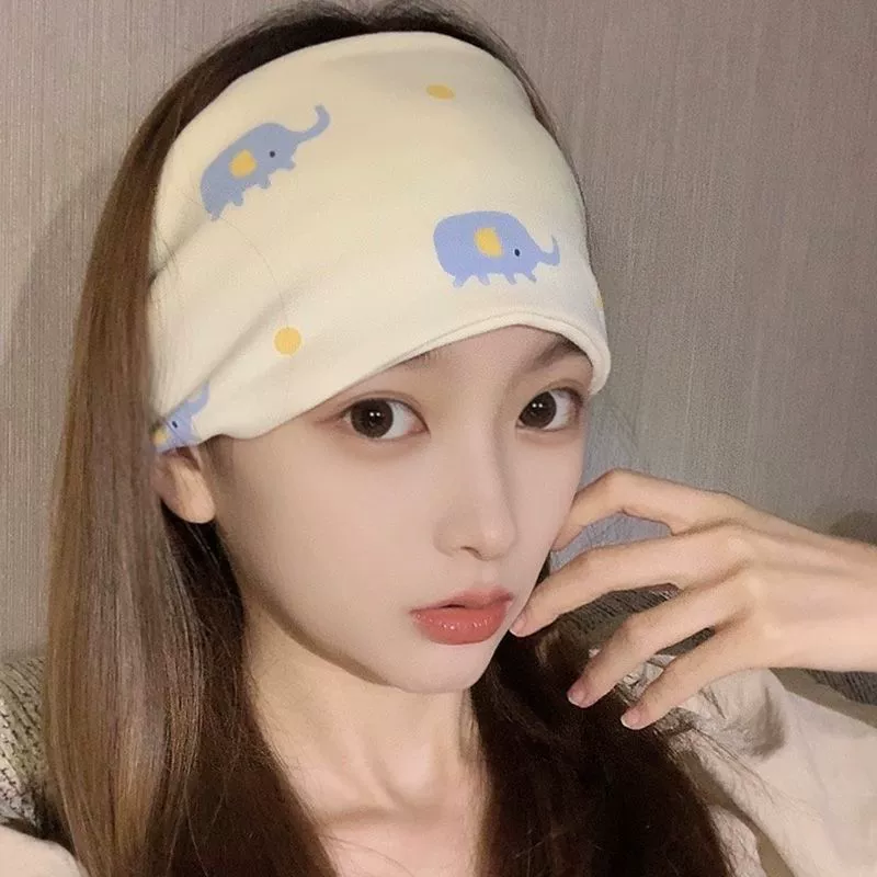 Впитывающий пот Хлопок для матери осенний лунный Ноябрьский повязка для волос милый утолщенный платок шляпа для беременных женщин Летний дышащий послеродовой широкий край
