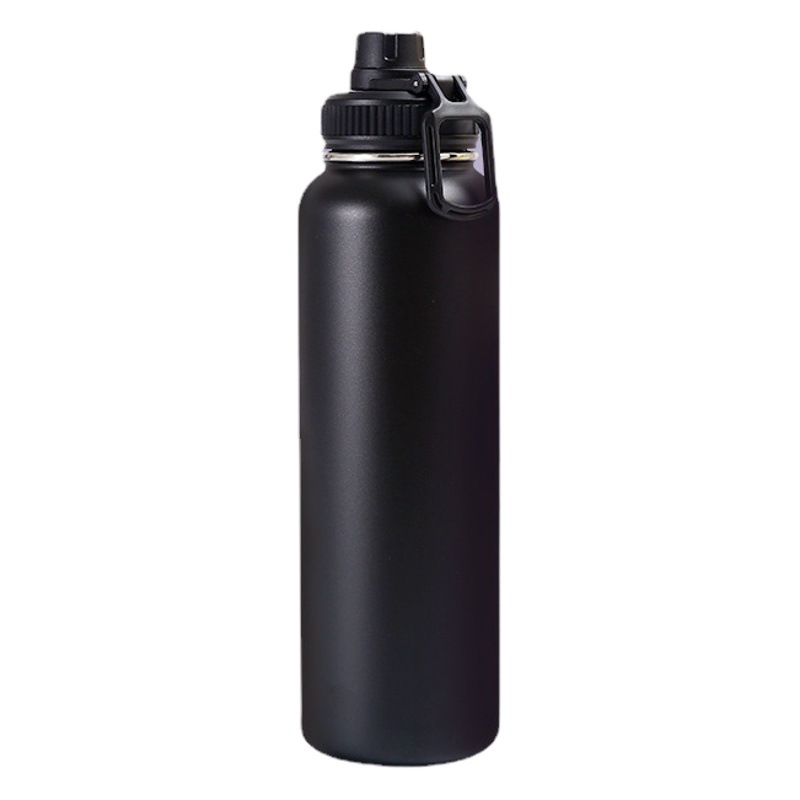 1.2L olla espacial interior y exterior de acero inoxidable 304 olla térmica coche de gran capacidad olla de viaje de deportes al aire libre