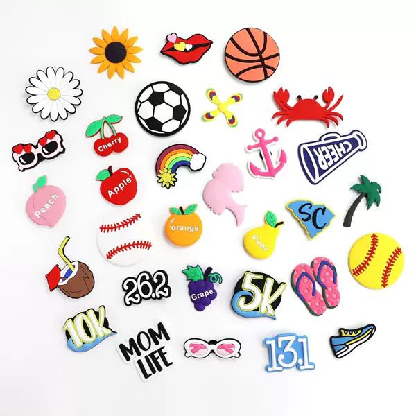 Fashionable Eva Clogs with Holes, DIY Decorative Beach Bag with Plastic Flower Cartoon, Cute and Fresh, Detachable