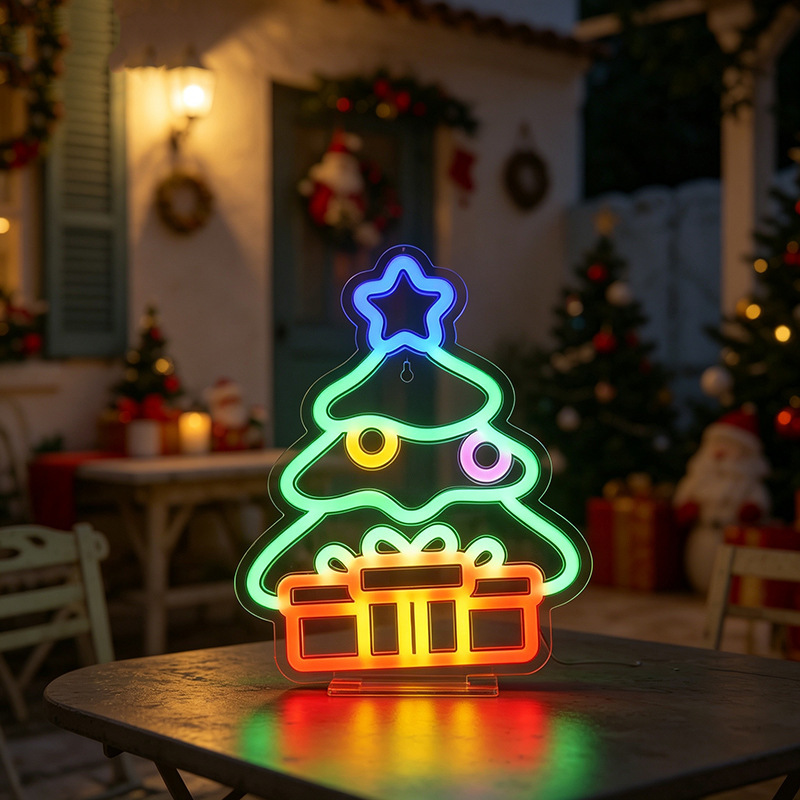 Amazonas Navidad atmósfera decoración lámpara acrílica lámpara de neón lámpara colgante lámpara led modelado lámpara regalo image 18