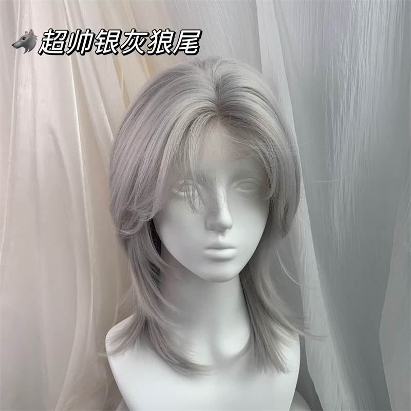 Wig for men with small forehead