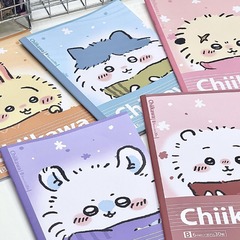 30张/本日系卡通可爱吉伊卡哇高颜值B5笔记本软面抄记事本作业本