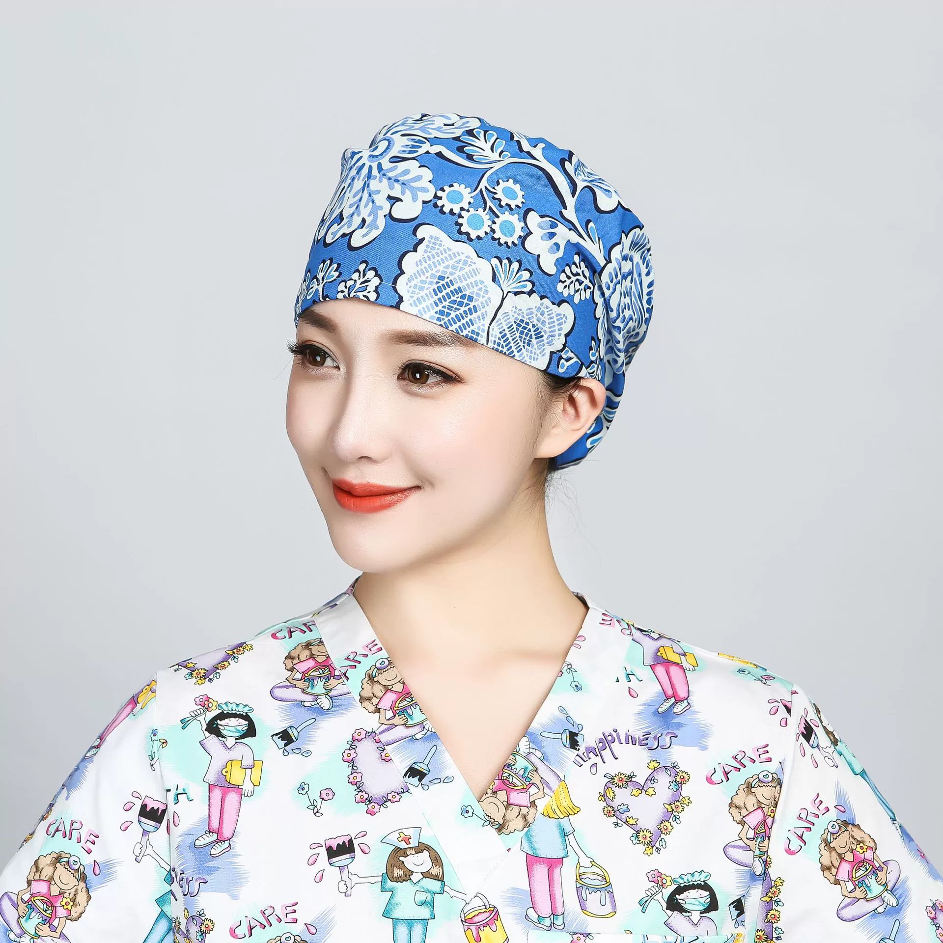 Doctor uniform, thin textile nurse uniform, city style
