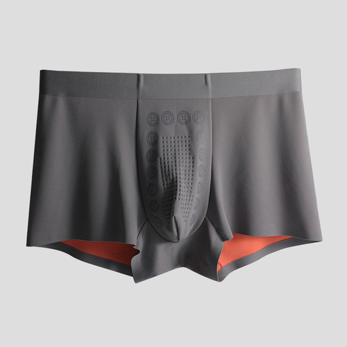 100S Modal men's underwear double-sided breathable boys' boxer briefs silk crotch antibacterial seamless boxer shorts for men