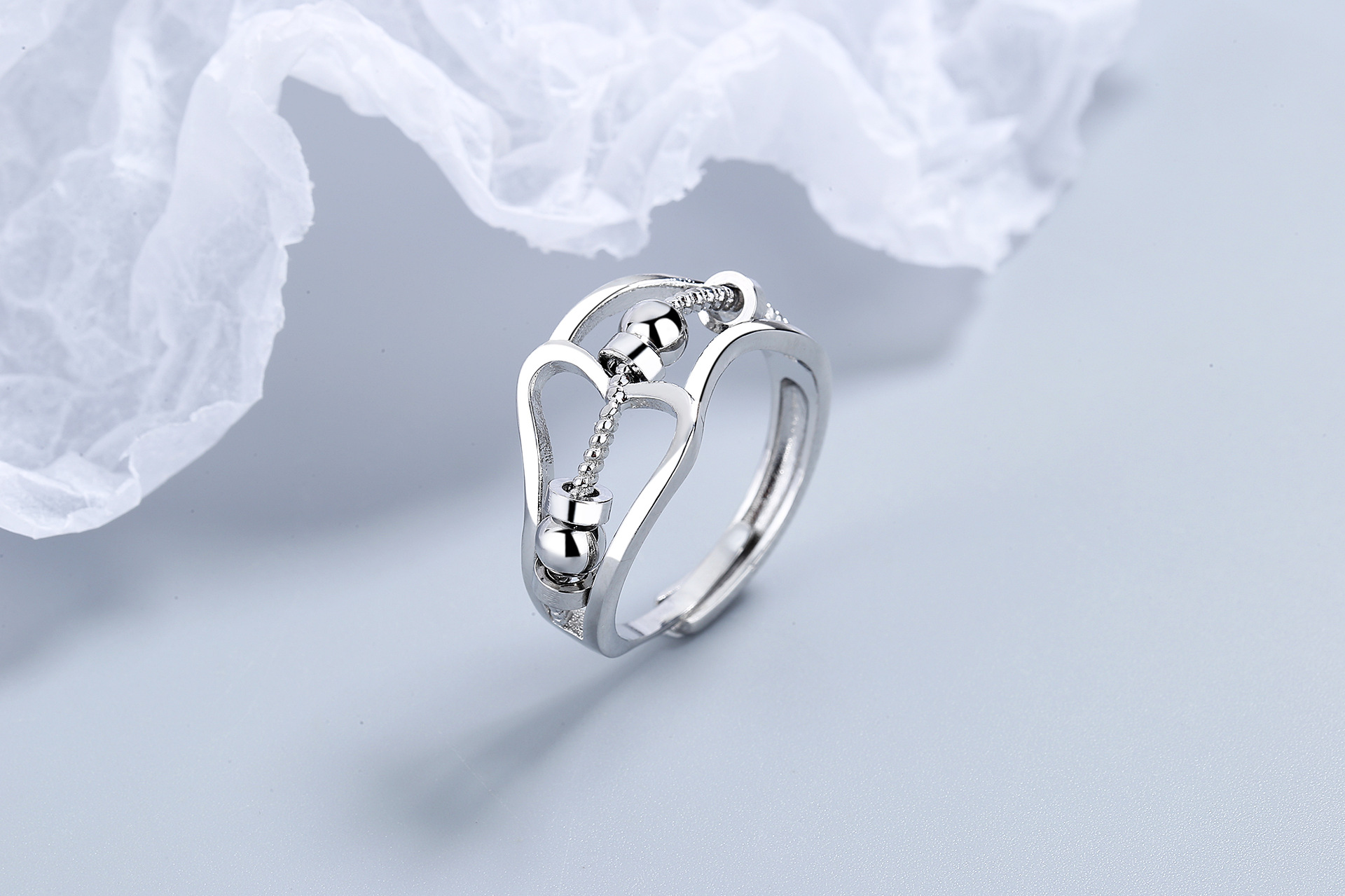 Simple Style Geometric Copper Hollow Out Rings