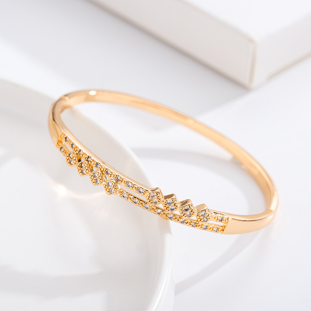 Amazon venta caliente Seiko irregular pulsera de perforación ligera de lujo temperamento de alta calidad pulsera de nicho exquisita al por mayor