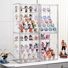 ブラインドボックス収納展示棚バブルマットアクリルボックスモデルフィギュアフレーム積み木人形透明ボックスキャビネット壁