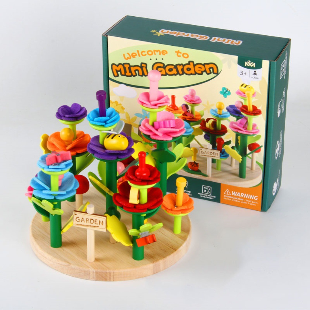 Mengtai Toulli Wooden Children DIY Mini Garden Building Packing…