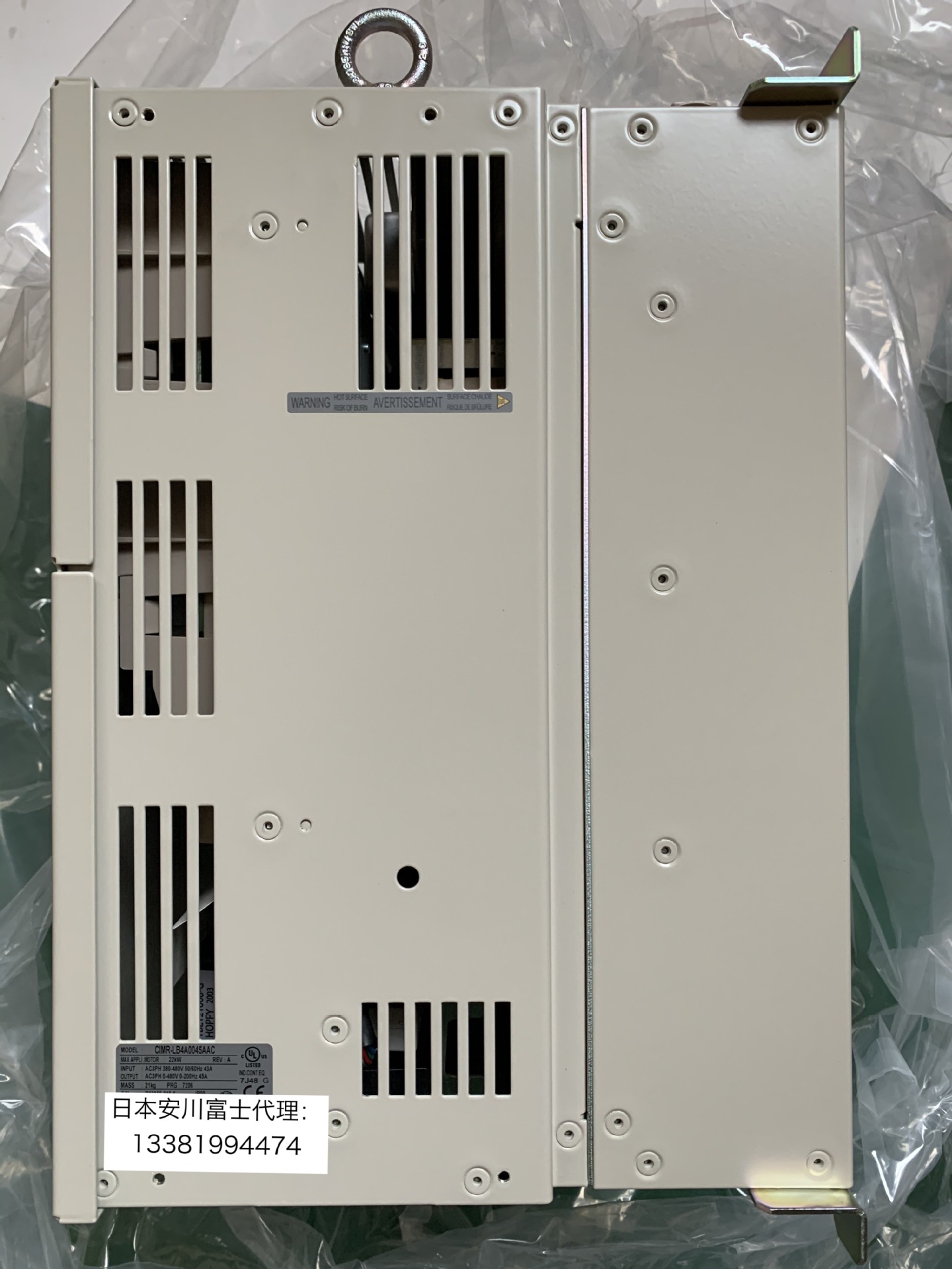 全新原装安川变频器L1000A电梯型CIMR-LB4A004AC/FAA 22kw