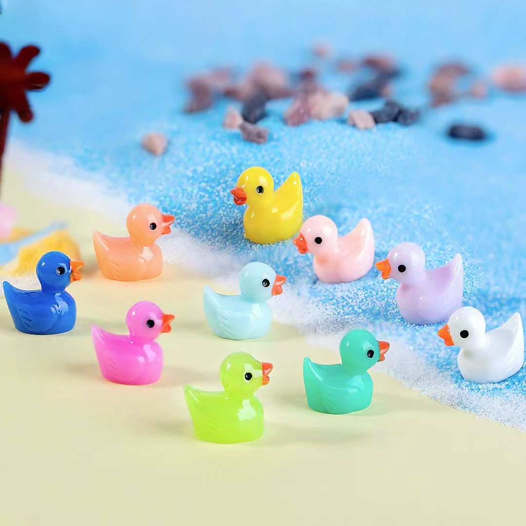 B.Duck, подвеска, креативные минифигурки, украшения с аксессуарами, мини-ландшафт