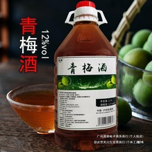 大四川特产梅子酒女士酒网红微醺桶装五斤斤低度5自酿5L青梅酒2