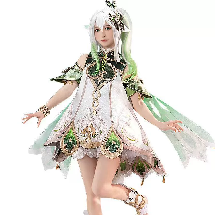 Костюм для косплея Genshin Impact, полный комплект для косплея Grass God Nazerda, костюм для аниме-игры для женщин.