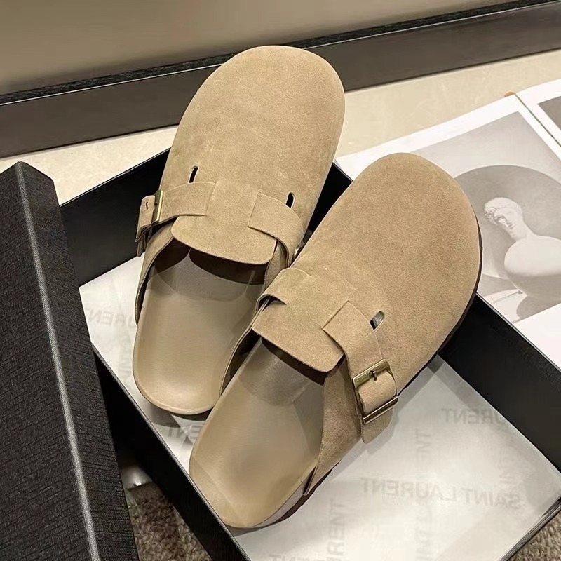 Zapatillas de Mujer Estilo Birkenstock con Suela Gruesa, Estilo Retro, Nuevas, Sin Cordones, Punta Cerrada, Antideslizantes image 5