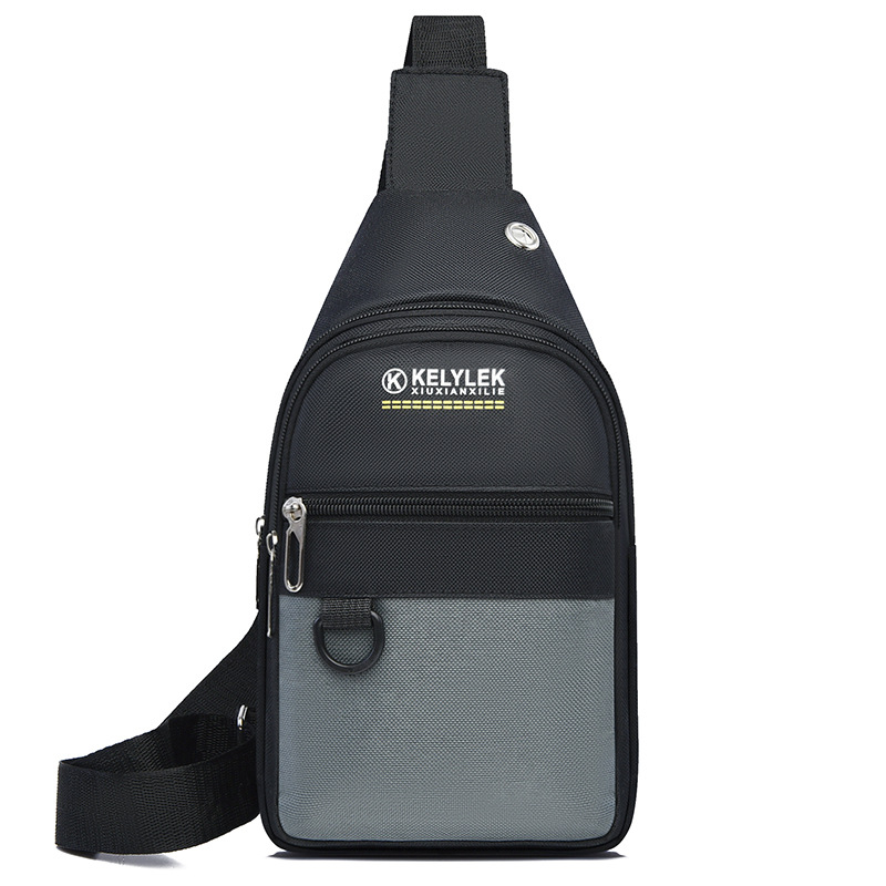 Hombres nuevos mochilas casuales al aire libre bolsas portátiles de pecho de gran capacidad de viaje de negocios bolsas de hombro de moda