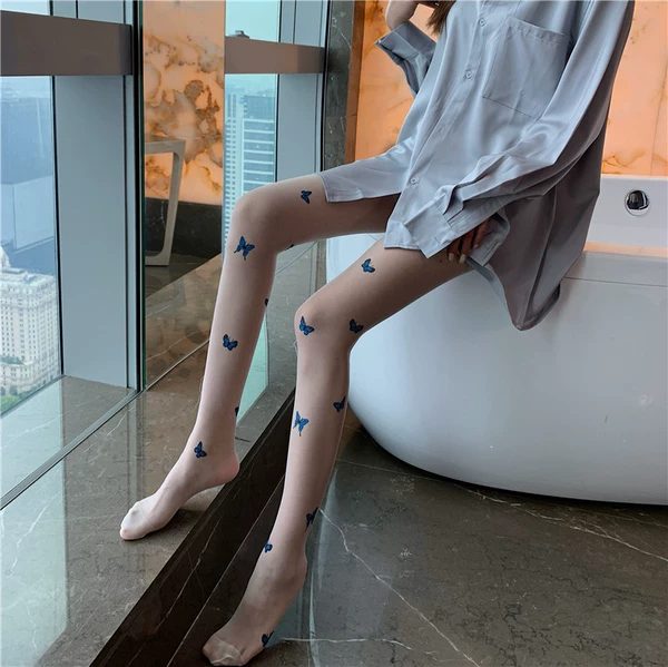 Blue Butterfly Printing Skin
