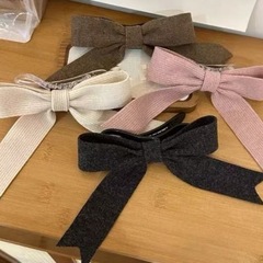 韓国系ニットの蝶結びにカモの口があります。女性の高級感があります。