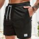 Men's Cross-border Explosive Shorts Casual Pants Loose Sports Shorts Cool Sense Breathable Straight Letter plus size Shorts