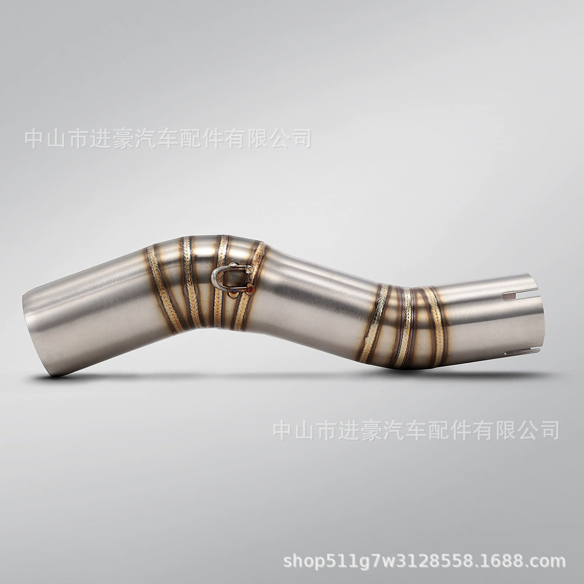 Suitable for Motorcycle Modification Cbr250Rr Modified Exhaust Pipe Cbr250R Mid-Front Section Factory Direct Sales Non-Destructive