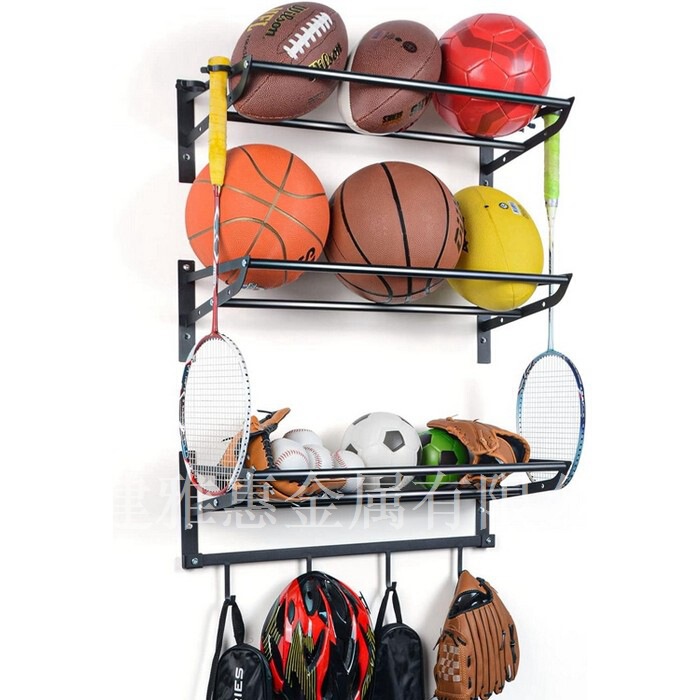 Basketball Rack Basketball Display Rack Storage Rack Football Display Rack Volleyball Home Display Ball Storage