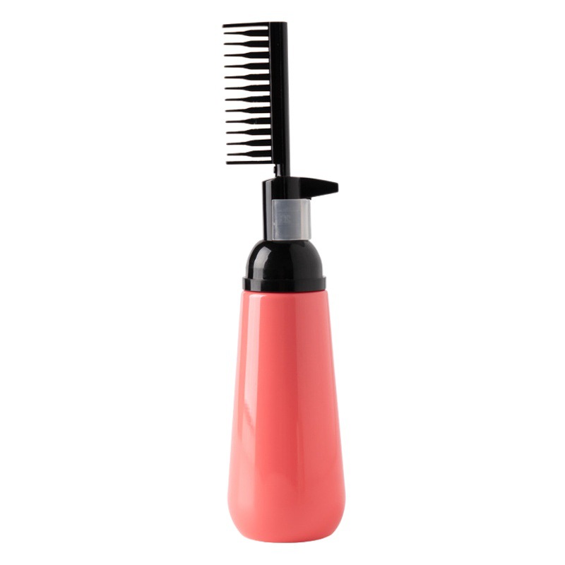 Todo el año en stock 130Ml botella de tinte de cabello recto 200ml loción recta peine split peine botella