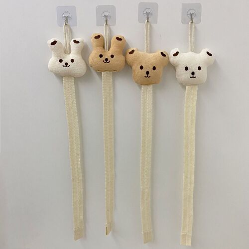 Korean same style children's hairpin storage belt, cartoon bear and rabbit hairpin storage belt, hair accessories hairpin storage belt