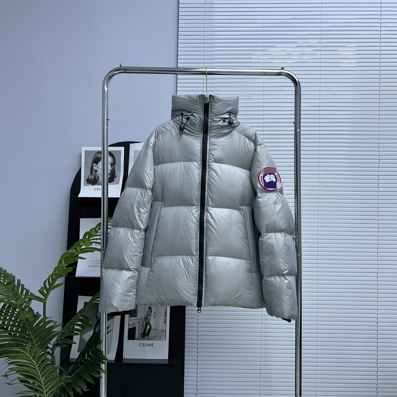 大鹅羽绒服泡芙冬季2025新款亮面高级感加厚保暖2252M情侣款面包|undefined