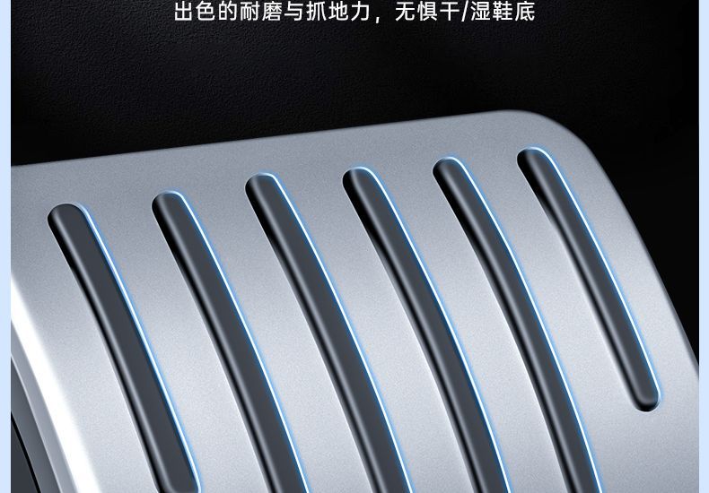 Suitable for Tesla Model Y/Yl Renewal 3 Accelerator Brake Anti-Slip Rest Foot Pedal Aluminum Alloy Decorative Accessories