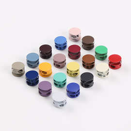 金属合金调节扣猪鼻扣裤子绳子扣 彩色弹簧抽绳扣厂家批发