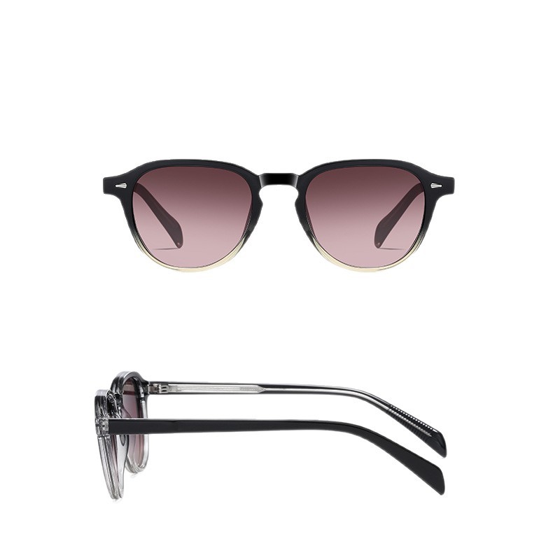 Nueva placa polarizada gafas de sol S31101 hombres y mujeres de moda retro anti-azul luz gafas de sol de conducción sol protección