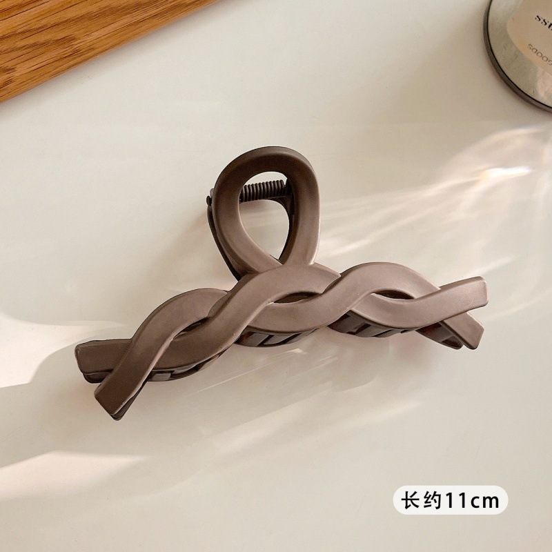 Nuevo clip de celebridad en línea elegante clip de tiburón elegante horquilla de Cabeza trasera grande clip coreano horquilla accesorios para el cabello al por mayor