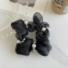 Fashionable universal hair rope from pearl, hair accessory, Japanese and Korean