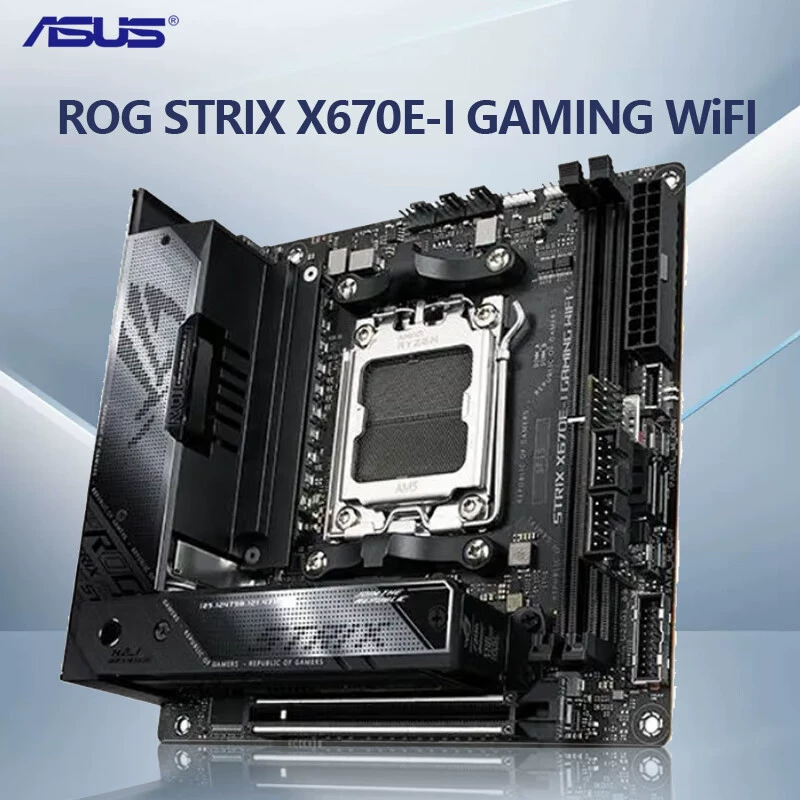 Материнская плата ROG Strix X670E-I Gaming WiFi AMD X670/ SOCKET AM5