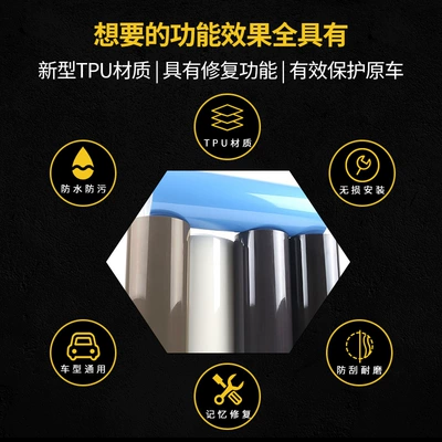 Car headlight protective film Material Ppf Automatic Repair Protective