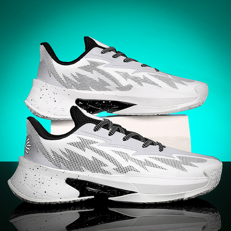 Youth ProfessiNewal Basketball Sneakers Men Women, Lightweight Summer Sports Shoes With Sound, Suitable For Middle And_vogvips.com